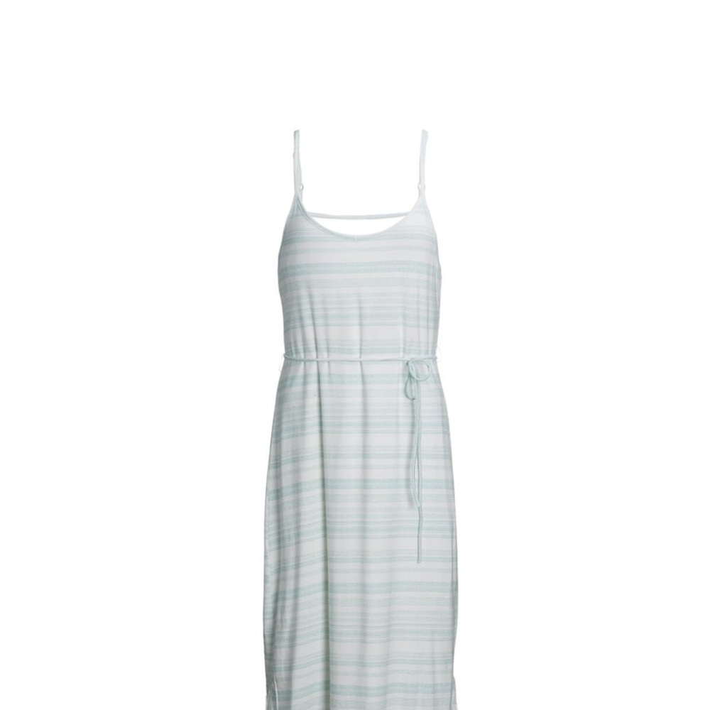 Carve Designs Vikki Dress - Cloud Aqua Stripe